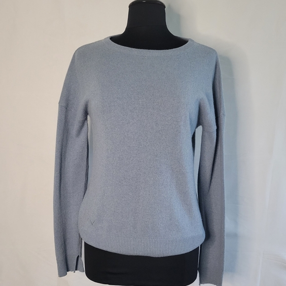 Zadig & Voltaire Med Blue Bolt patch Cashmere Sweater - Picture 2 of 6